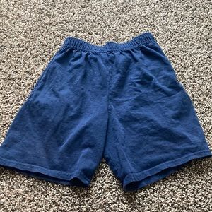 Gender neutral blue shorts